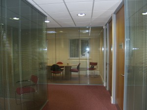 Tapper Interiors Top 100 Accountancy Firm - Office partitions
