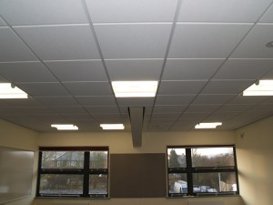 Tapper Interiors - John Colet School Ceiling and partitions